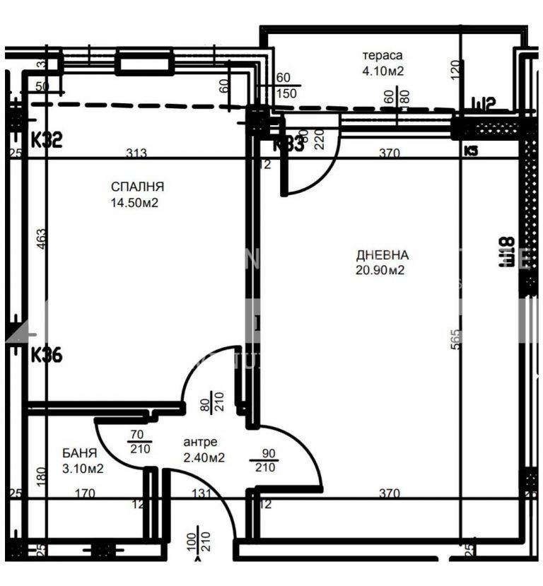 À vendre  1 chambre Plovdiv , Trakiya , 61 m² | 22356767 - image [3]