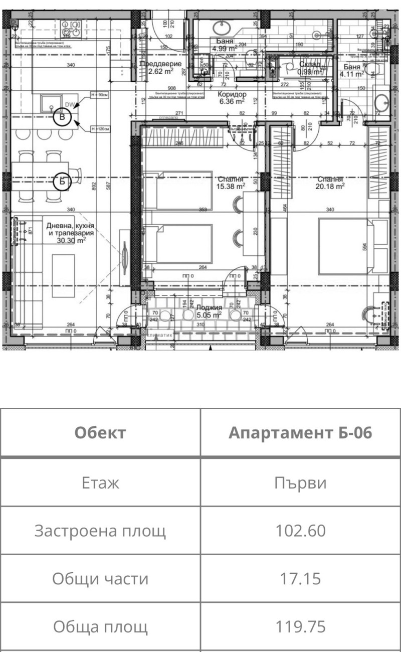 На продаж  2 спальні София , Витоша , 120 кв.м | 99346971 - зображення [6]