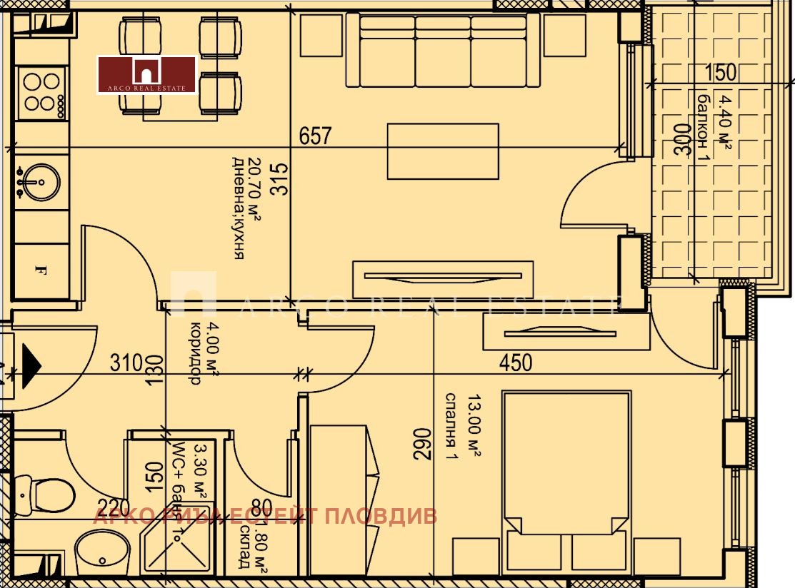 Продава 2-СТАЕН, гр. Пловдив, Кършияка, снимка 7 - Апартаменти - 53625246