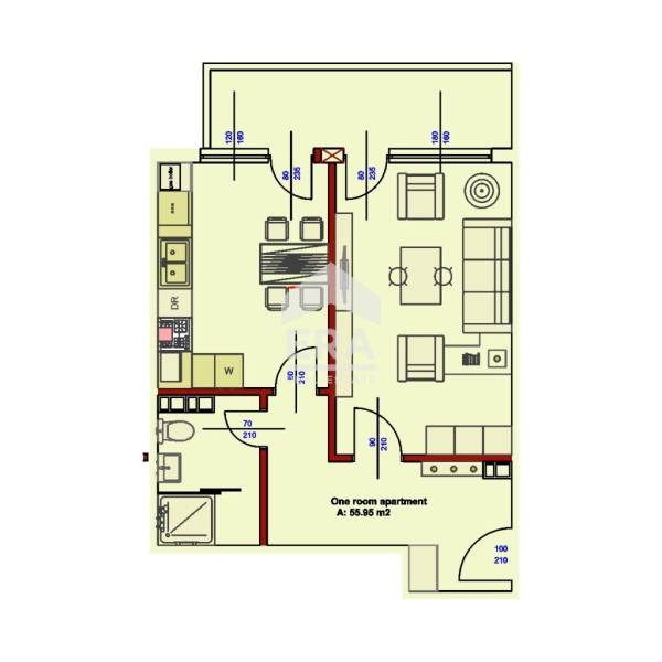 Zu verkaufen  1 Schlafzimmer Ruse , Druschba 1 , 69 qm | 23621455