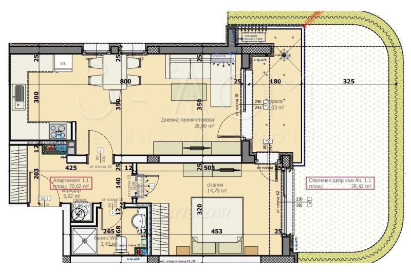 Продава 2-СТАЕН, гр. Стара Загора, Опълченски, снимка 3 - Aпартаменти - 48947453