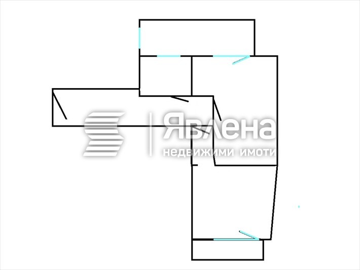 Till salu  1 sovrum Varna , Cveten kvartal , 60 kvm | 78148850 - bild [10]