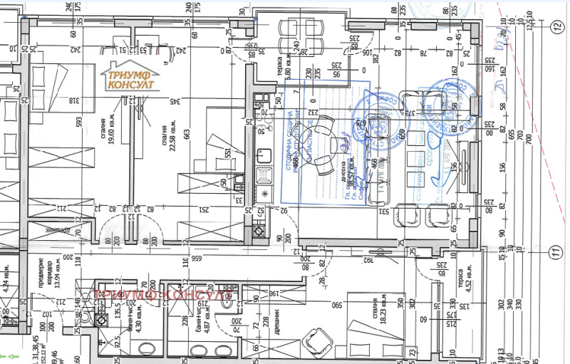 Продава 4-СТАЕН, град София, Витоша • 387000 € / 756906.21 лв. • 25375149 1