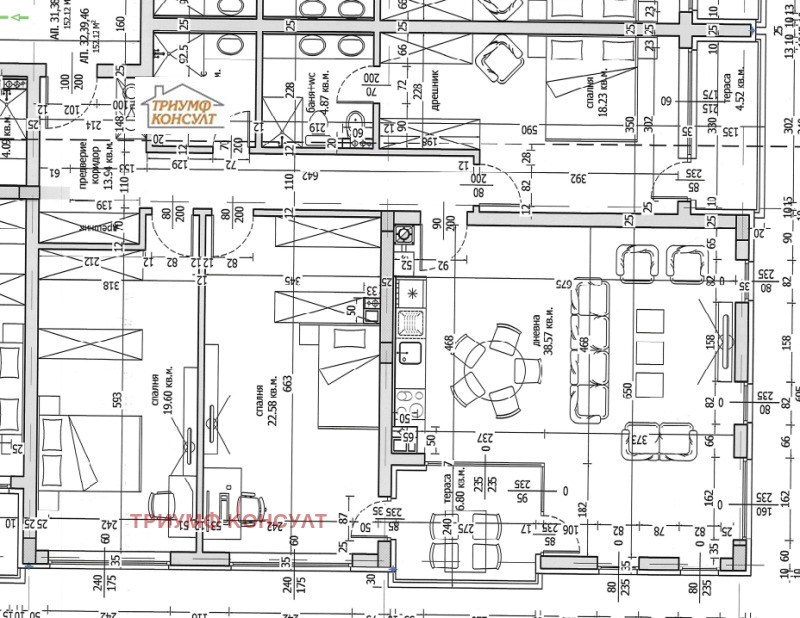 Продава 4-СТАЕН, гр. София, Витоша