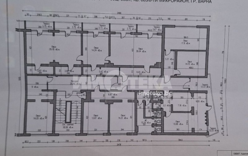 Продава ОФИС, гр. Варна, Завод Дружба, снимка 4 - Офиси - 53441344