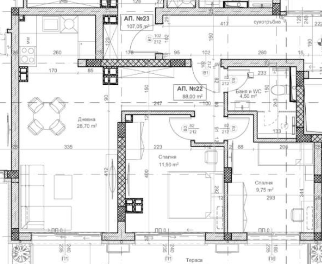 Продава 3-СТАЕН, гр. Пловдив, Каменица 2, снимка 2 - Апартаменти - 53952216