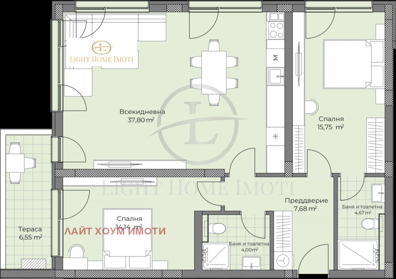 À vendre  2 chambres Plovdiv , Ostromila , 122 m² | 92495389 - image [5]