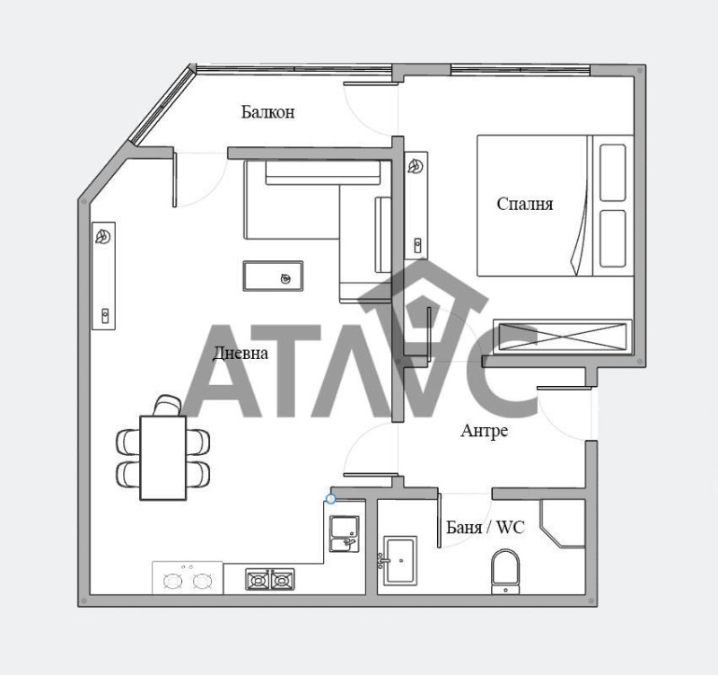 Продава  2-стаен град Пловдив , Кючук Париж , 69 кв.м | 37731589