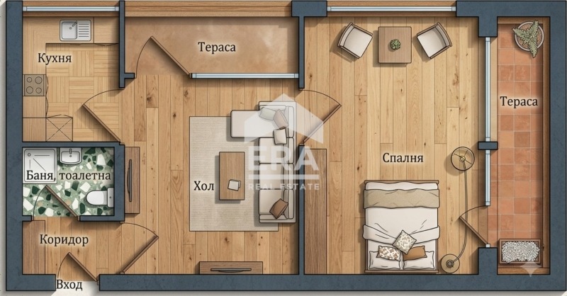 Продава 2-СТАЕН, гр. Силистра, Център, снимка 6 - Апартаменти - 55751899