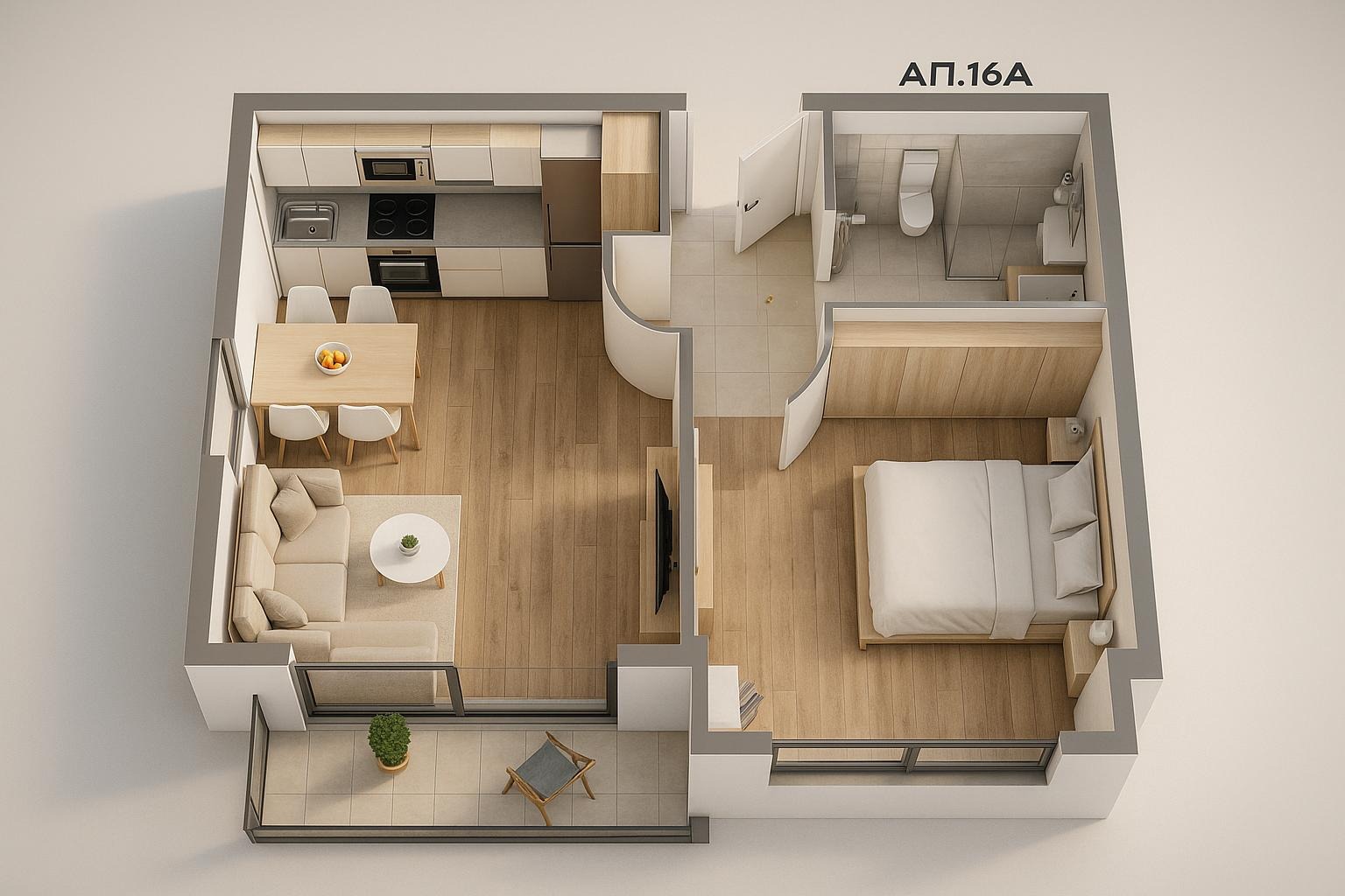 Продава  2-стаен град Пловдив , Остромила , 60 кв.м | 80160112