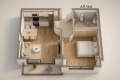 Продава  2-стаен град Пловдив , Остромила , 60 кв.м | 80160112