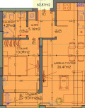 Продава  2-стаен град Пловдив , Тракия , 74 кв.м | 65853761