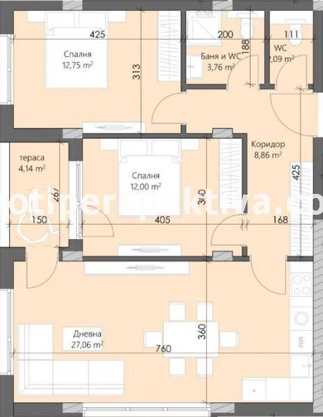 À venda  2 quartos Plovdiv , Karchiiaka , 100 m² | 13618344 - imagem [9]