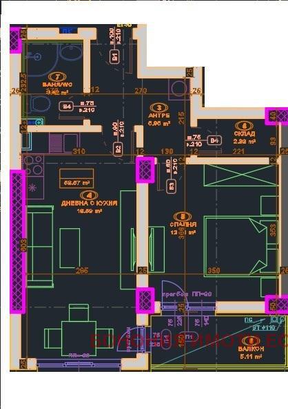 De vânzare  1 dormitor Sofia , Vitoșa , 77 mp | 59318715 - imagine [9]