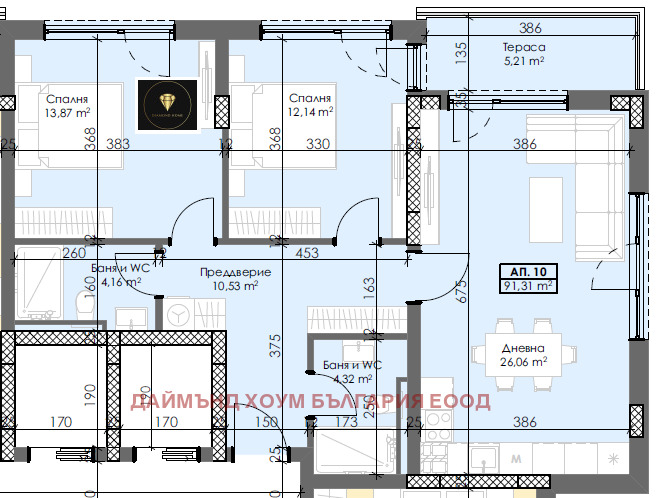 Продава 3-СТАЕН, гр. Пловдив, Тракия, снимка 2 - Aпартаменти - 48205163