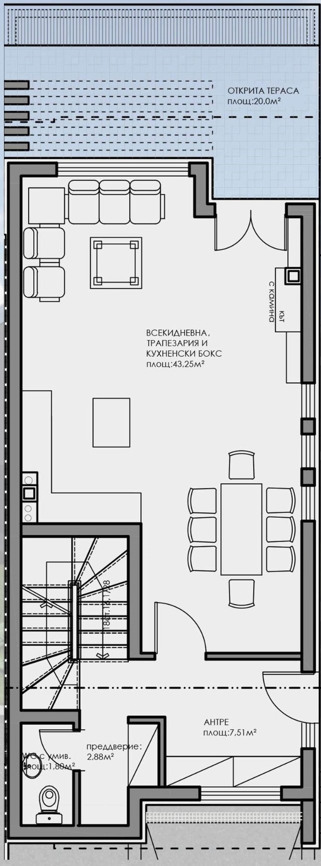 Продава КЪЩА, гр. София, Горна баня, снимка 8 - Къщи - 48813100