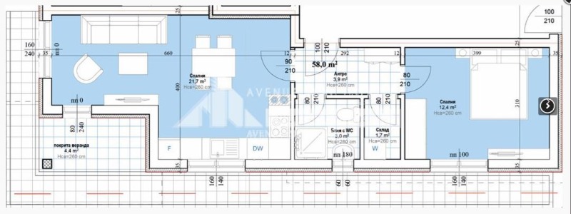 Продава  2-стаен област Пловдив , гр. Асеновград , 191 кв.м | 70656221 - изображение [4]
