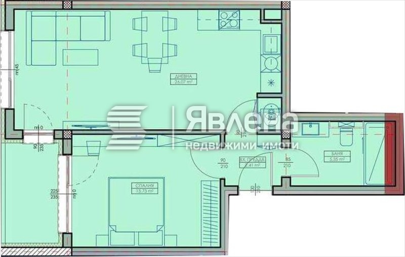 Продава 2-СТАЕН, гр. Варна, Кайсиева градина, снимка 2 - Апартаменти - 53126759
