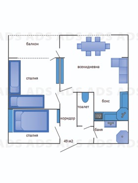 À vendre 1 chambre