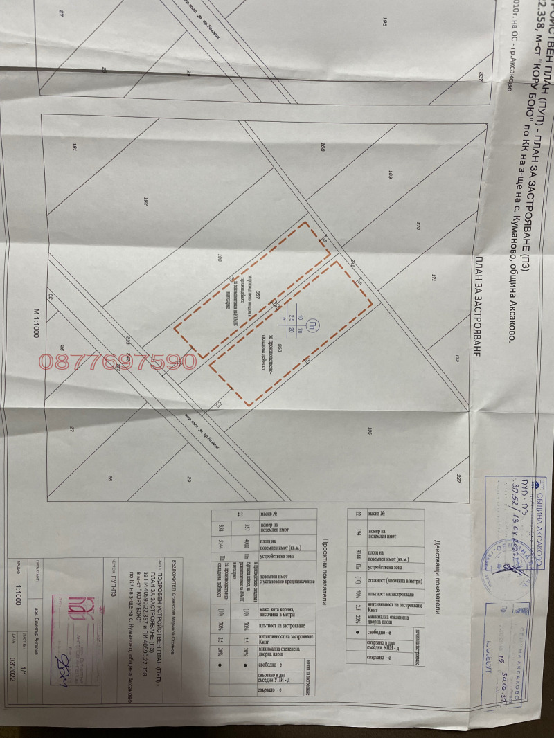 Продава ПАРЦЕЛ, с. Куманово, област Варна