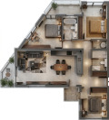 Продава 4-СТАЕН, град София, Манастирски ливади • 353000 € / 690407.99 лв. • 33201476 6