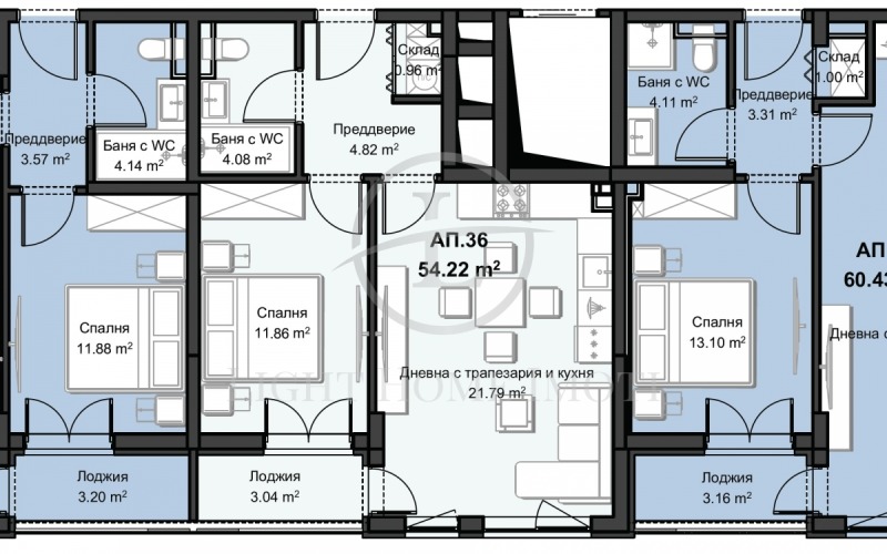 Продава 2-СТАЕН, гр. Пловдив, Христо Смирненски, снимка 4 - Апартаменти - 53331783