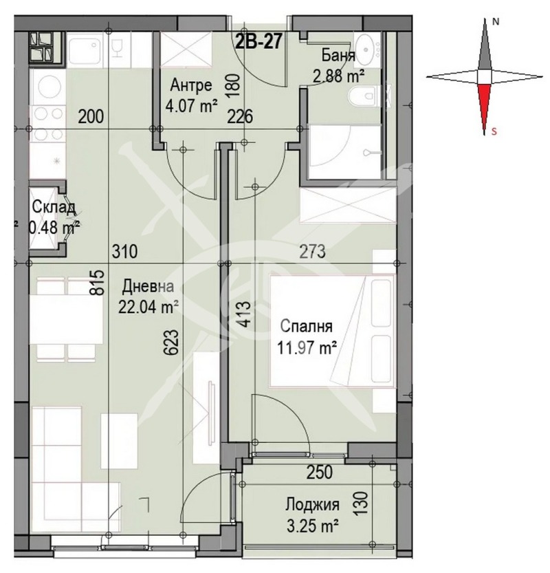 À vendre  1 chambre Sofia , Souhata reka , 64 m² | 42376823 - image [2]