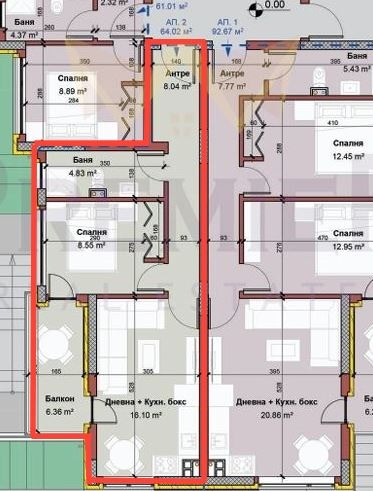 In vendita  1 camera da letto Varna , Vinitsa , 64 mq | 36981263 - Immagine [4]