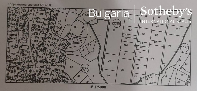 Продава ПАРЦЕЛ в град София, гр. Банкя - 8500 кв.м / 212 500 € » 415 613.88 лв., БЪЛГАРИЯ СОТБИС ИНТЕРНЕШЪНЪЛ РИЪЛТИ