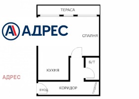 Продава  1-стаен, град Варна