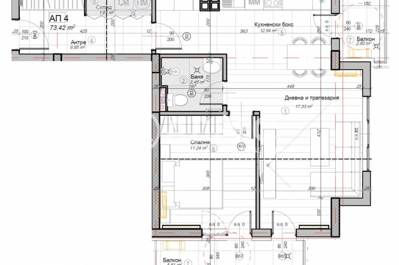 Продава 2-СТАЕН, гр. София, Слатина, снимка 2 - Апартаменти - 52837930