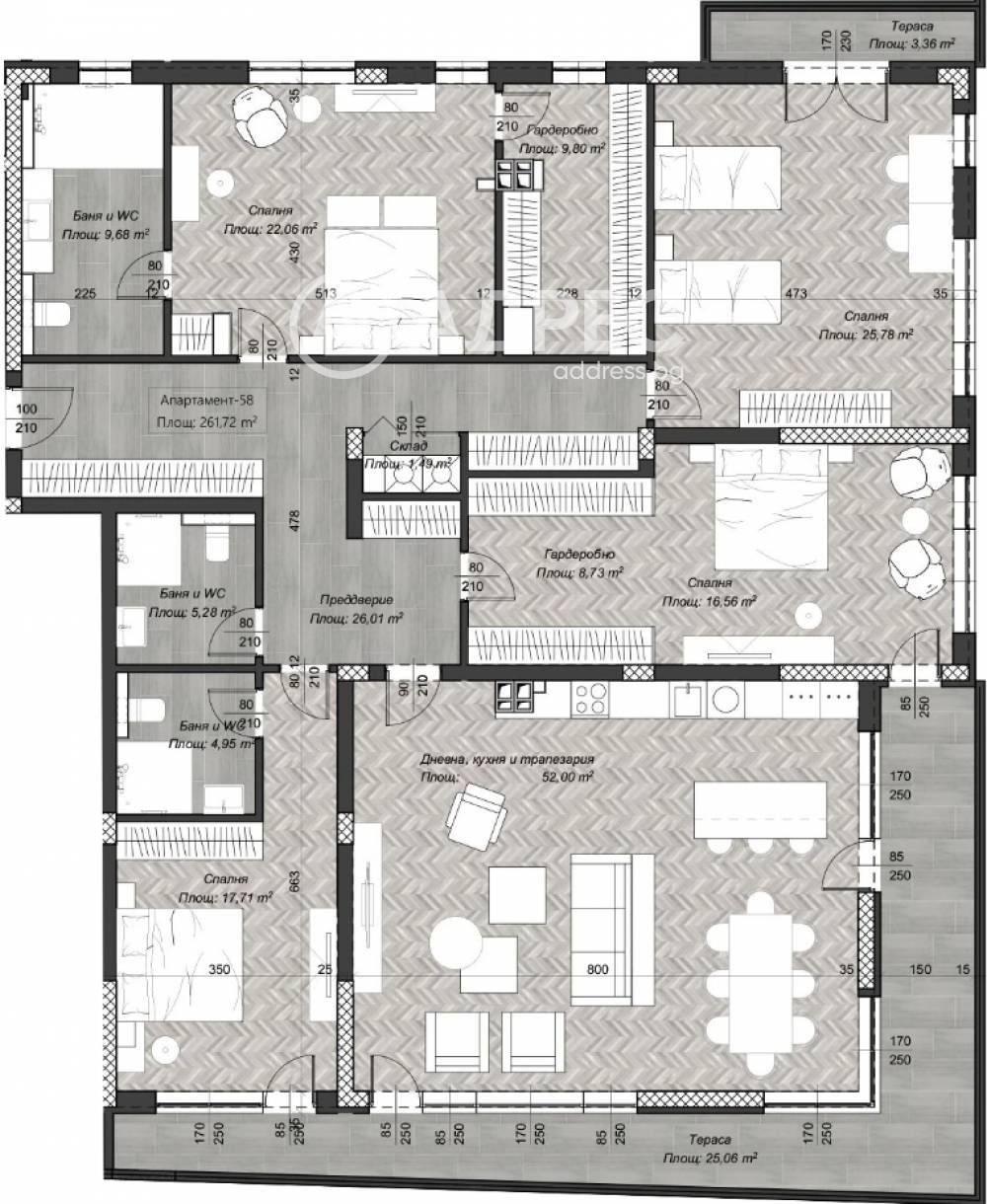 Продава МНОГОСТАЕН, гр. София, Център, снимка 2 - Апартаменти - 52279217