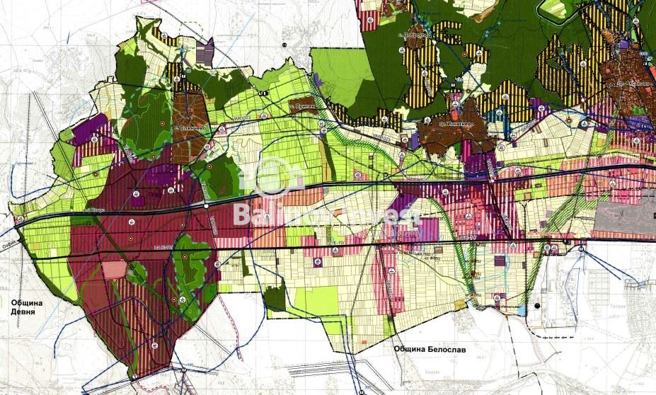 Продава ПАРЦЕЛ, с. Езерово, област Варна, снимка 2 - Парцели - 53784632