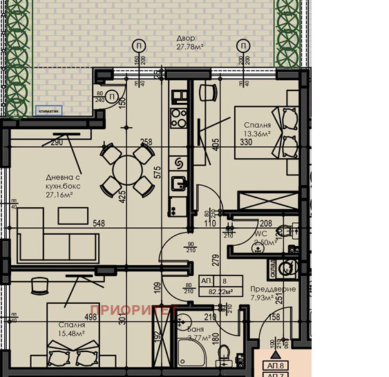 Продава 3-СТАЕН, гр. София, Малинова долина, снимка 5 - Апартаменти - 54292502