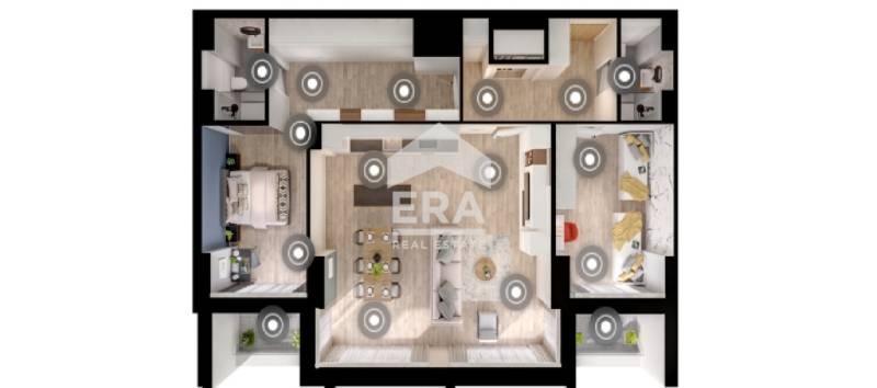 Продава 3-СТАЕН, гр. София, Дружба 1, снимка 4 - Апартаменти - 55314684