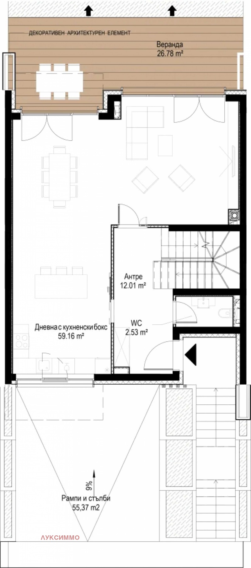 Продава КЪЩА, гр. София, м-т Камбаните, снимка 15 - Къщи - 46884001