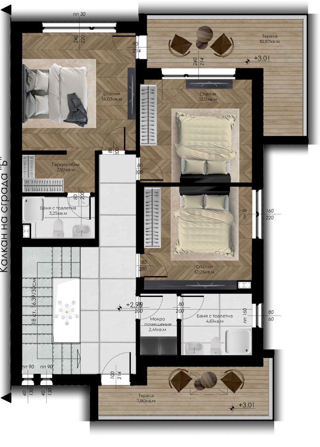Продава КЪЩА, с. Войводиново, област Пловдив, снимка 4 - Къщи - 53605601