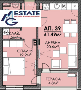 Продажба на двустайни апартаменти в град Бургас — страница 21 - изображение 3 