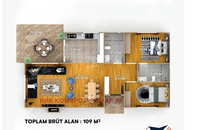 Till salu  Hus region Sofia , Bojuristje , 80 kvm | 63638631 - bild [11]