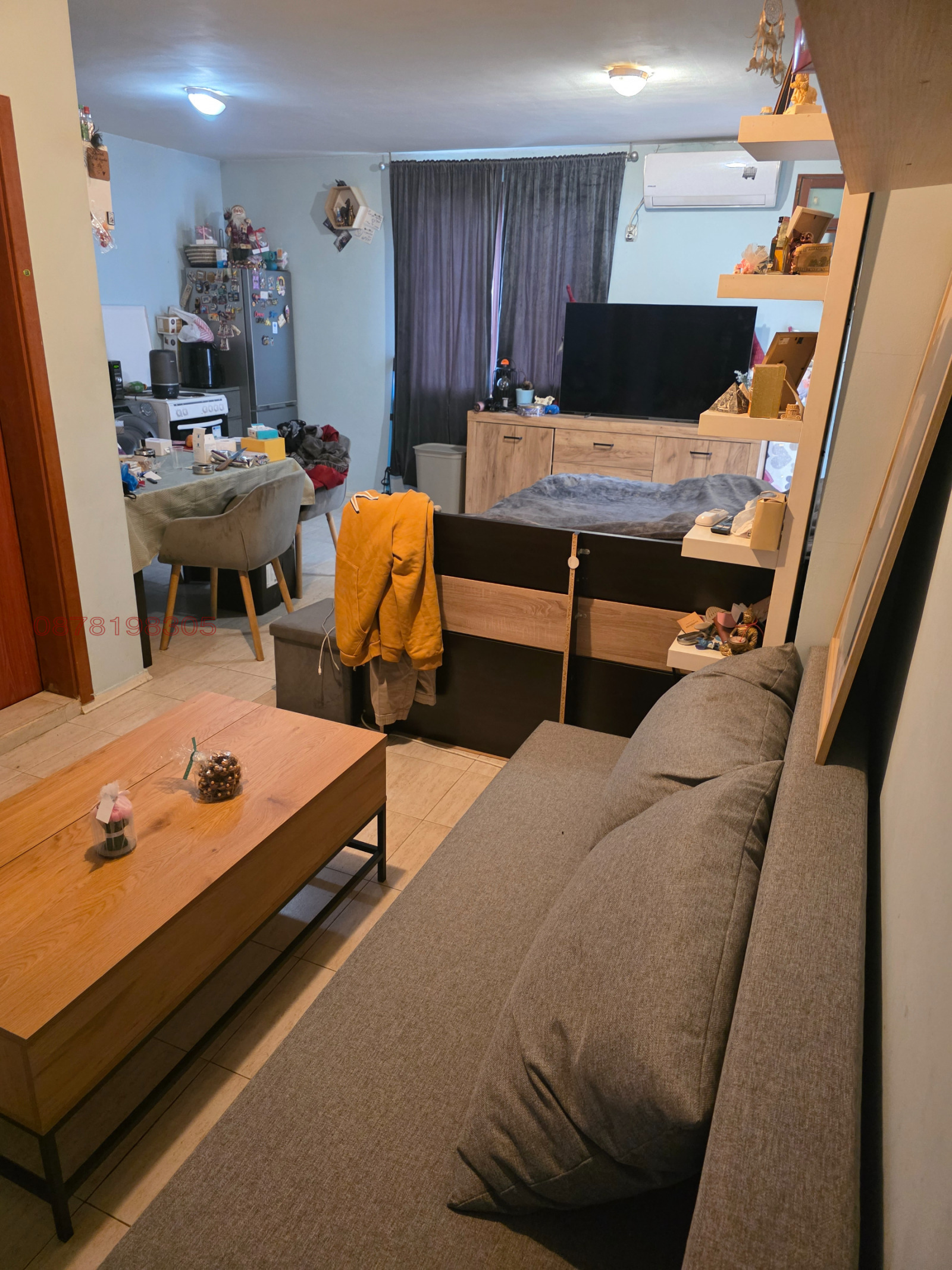 Продава 1-СТАЕН, гр. София, Редута