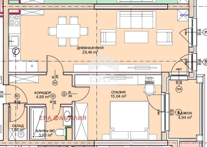 Продава 2-СТАЕН, гр. София, Малинова долина, снимка 1 - Aпартаменти - 49480048