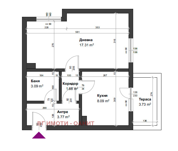 Продава 2-СТАЕН, гр. София, Карпузица, снимка 12 - Апартаменти - 55411291