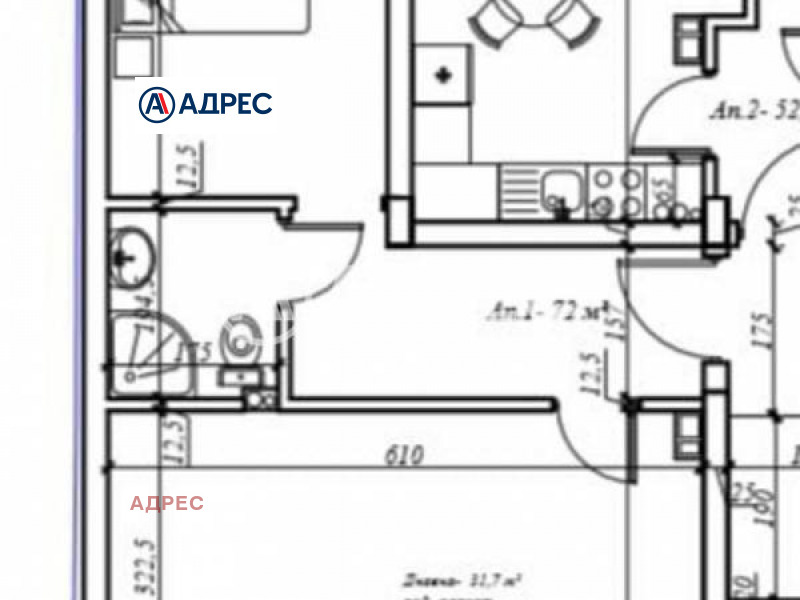 Продава  3-стаен град Варна , Лятно кино Тракия , 91 кв.м | 14704509 - изображение [2]