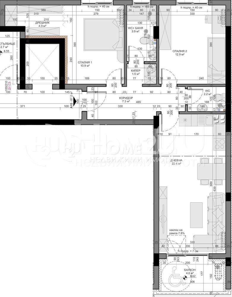 Продава 3-СТАЕН, гр. Варна, Владислав Варненчик 1, снимка 4 - Апартаменти - 54256172