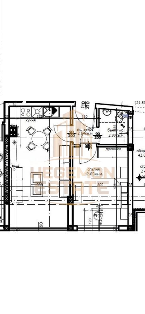 Продава 2-СТАЕН, гр. Варна, Левски 1, снимка 2 - Апартаменти - 52606752