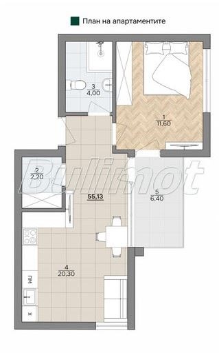 Продава 2-СТАЕН, гр. Варна, к.к. Чайка, снимка 3 - Апартаменти - 53606579