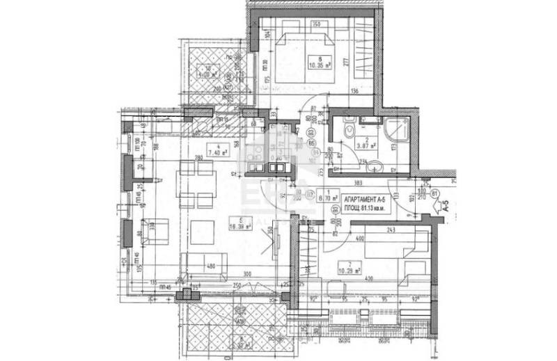 Продава 3-СТАЕН, гр. София, Горубляне, снимка 3 - Апартаменти - 52606505