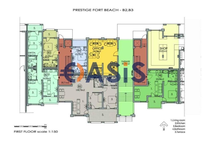 Продава 3-СТАЕН, гр. Свети Влас, област Бургас, снимка 7 - Апартаменти - 52711525
