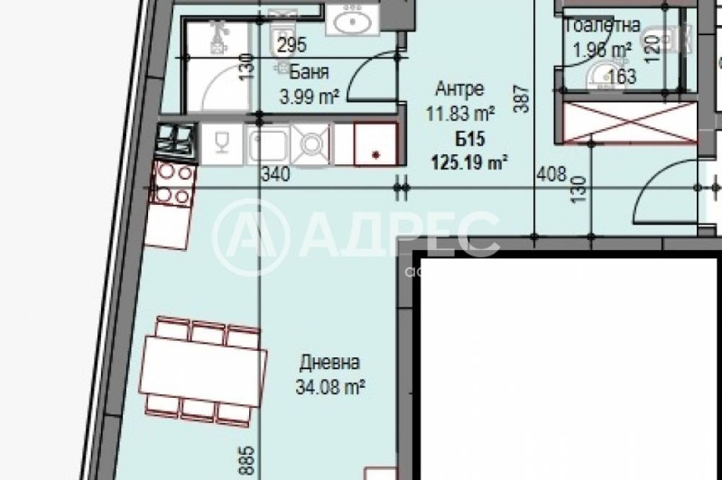 Продава 3-СТАЕН в град София, Сухата река - 125 кв.м / 312 975 € » 612 125.89 лв., АДРЕС НЕДВИЖИМИ ИМОТИ