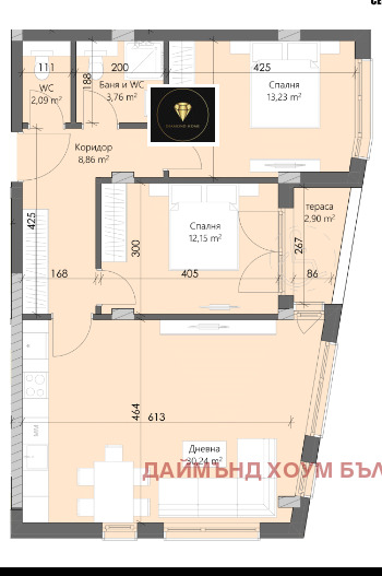 Til salg  2 soveværelser Plovdiv , Karshiyaka , 104 kvm | 99164415 - billede [2]
